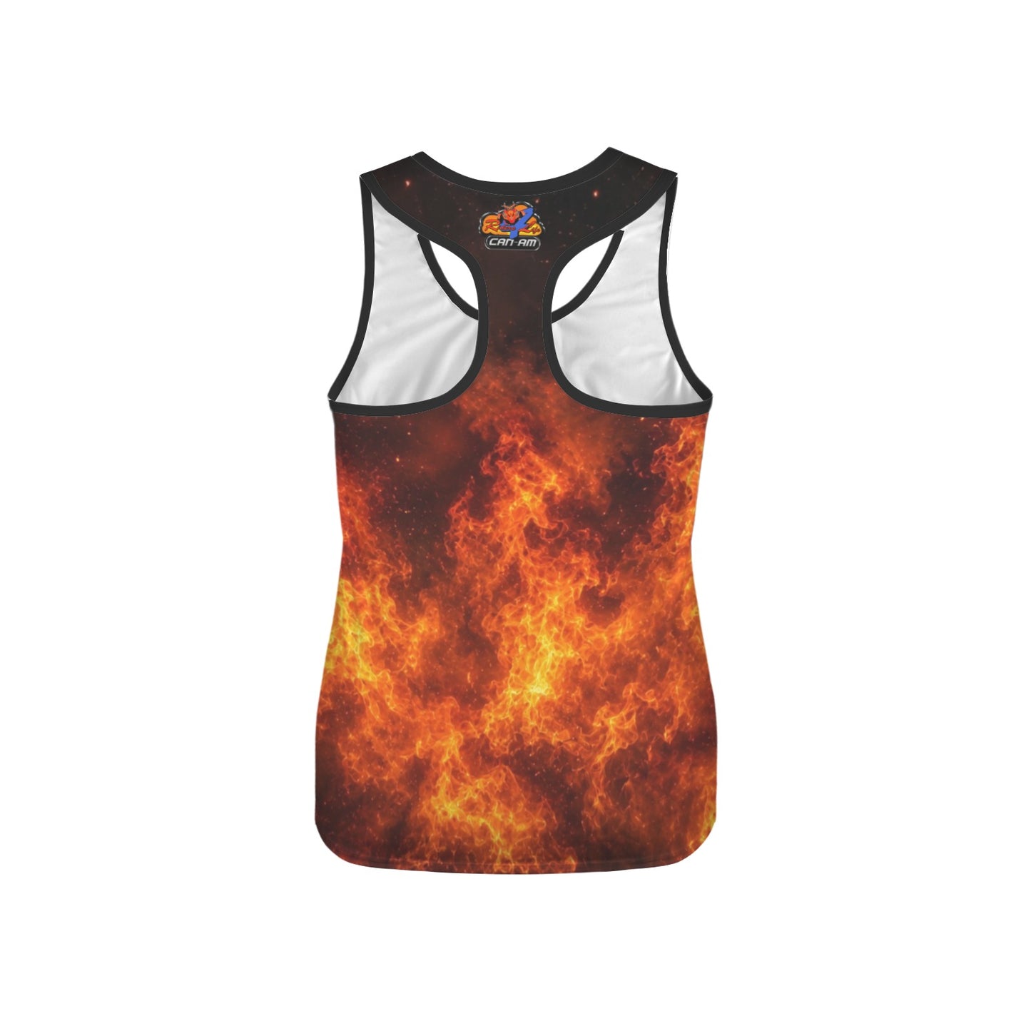 R4L Can Am Racerback Tee Orange Flame