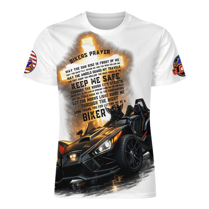 R4L The Rider's Prayer Ice Silk Tee - White