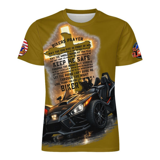 R4L The Rider's Prayer Ice Silk Tee - Gold