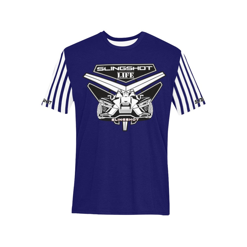 3>2 Slingshot Life Candy-stripe Tees - 5 Colors