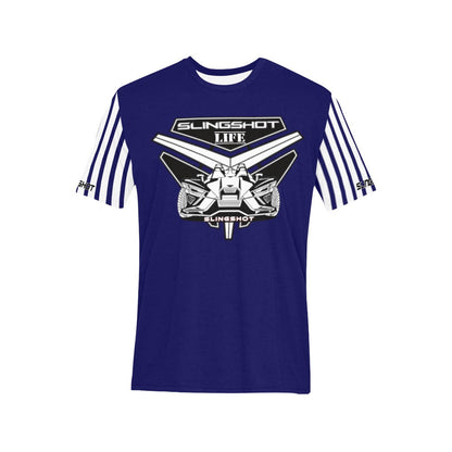 3>2 Slingshot Life Candy-stripe Tees - 5 Colors