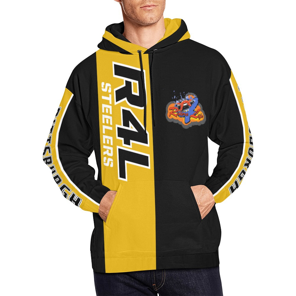 R4L Steelers Heavyweight Dry Fit Hoodie