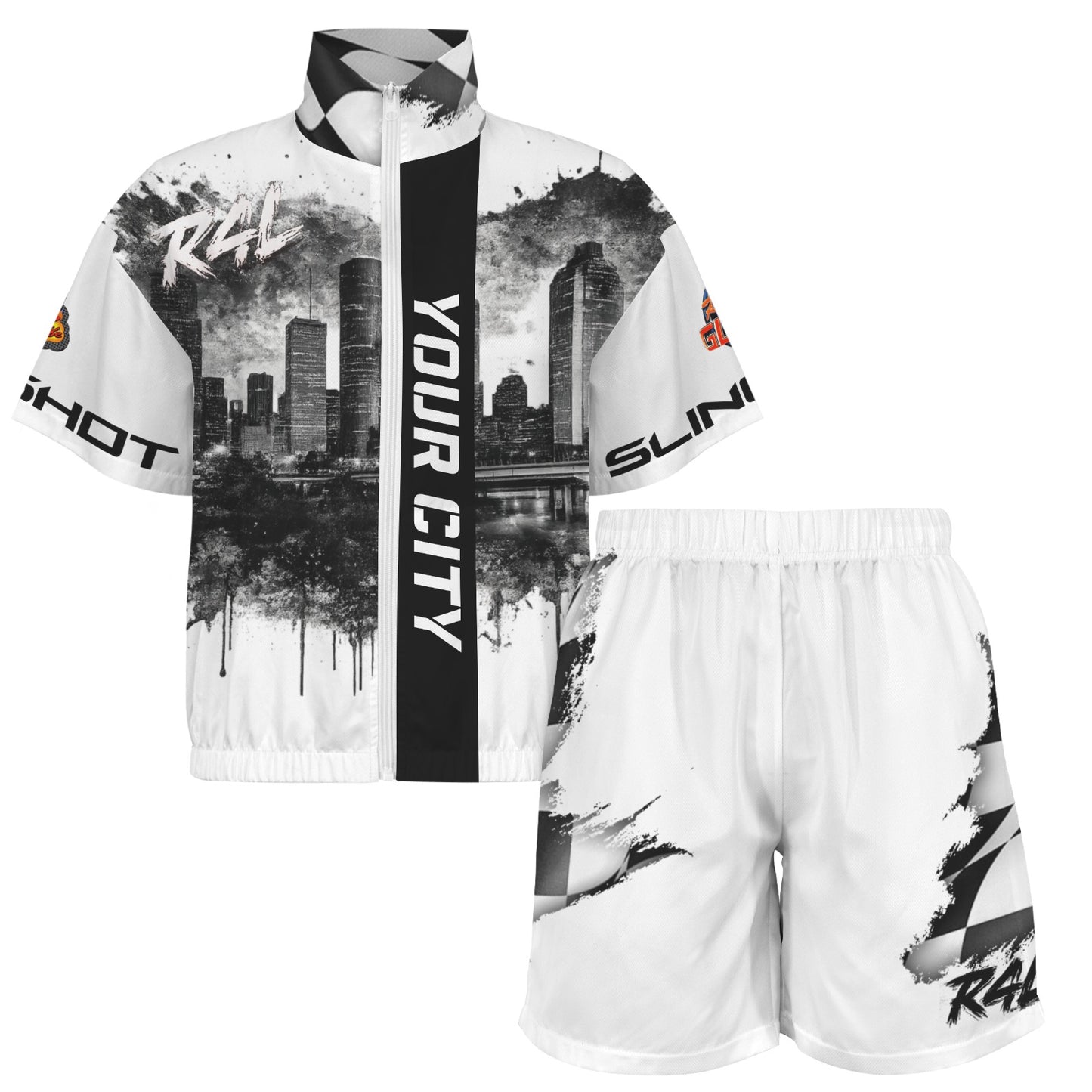 R4L Womens Monochrome Two Piece Ponjee Sun Protection - Slingshot
