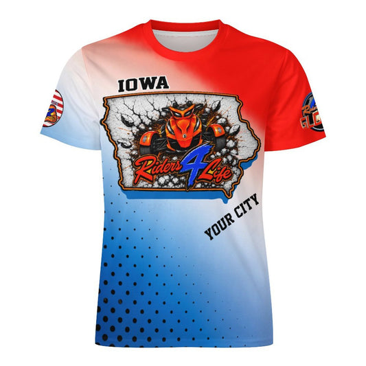 R4L State Ice Silk Tee - Iowa