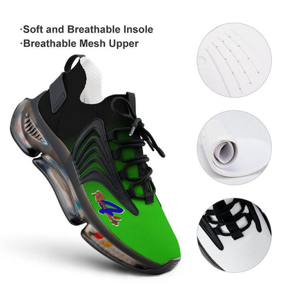 R4L Mesh Sneakers - Green/Blk