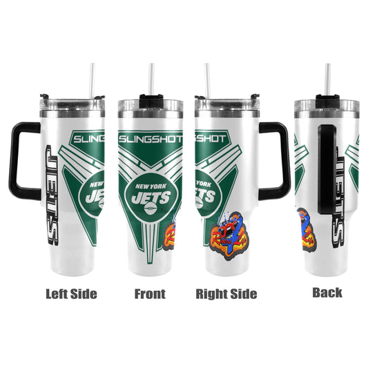 R4L JETS 40OZ TUMBLER 2025