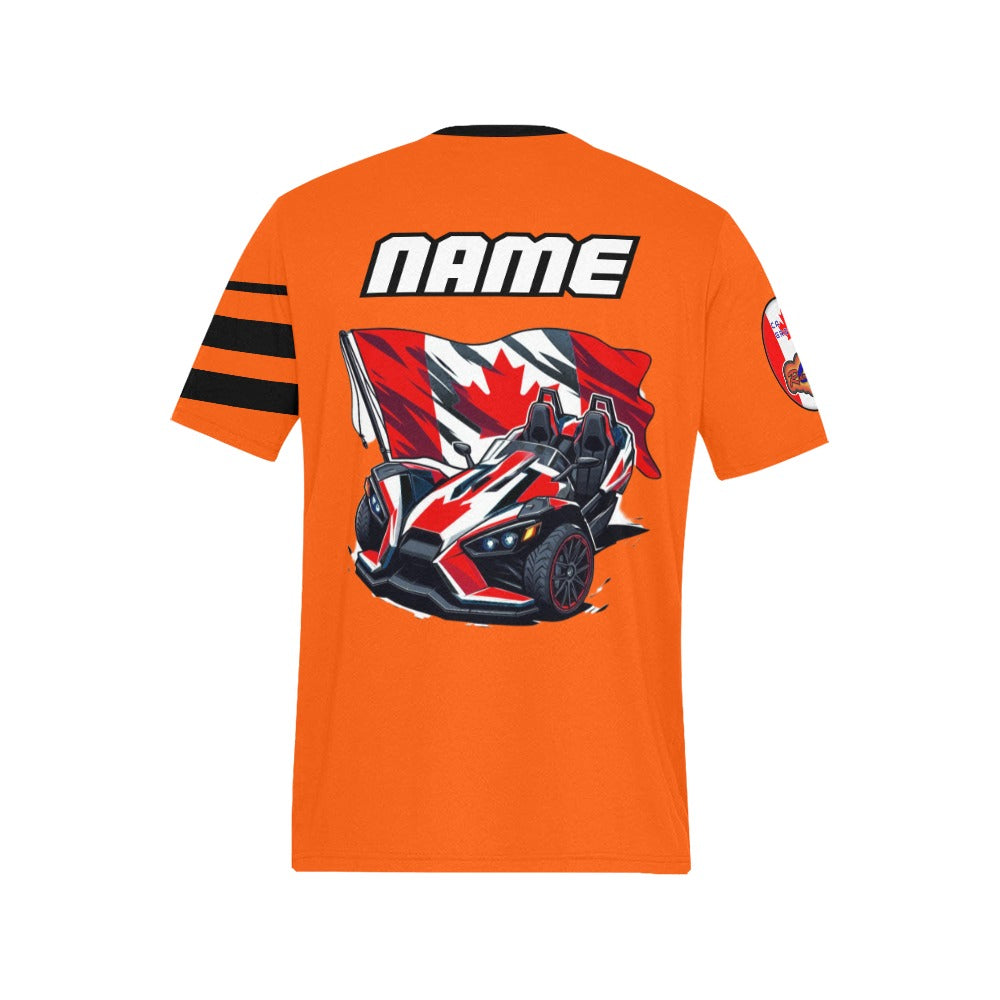 R4L Customizable Canada Tees - Red SS - Add Your Name - 8 Colors