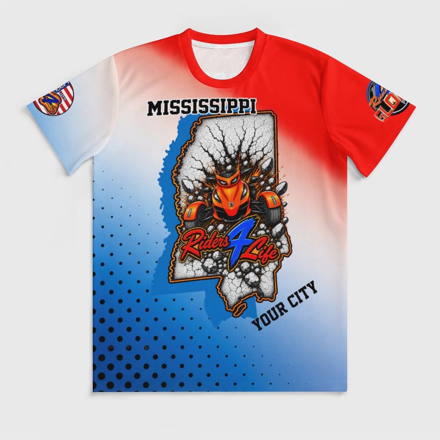 R4L State Ice Silk Tee - Mississippi