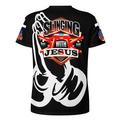 R4L Protected by Prayer Ice Silk Tee- Blk