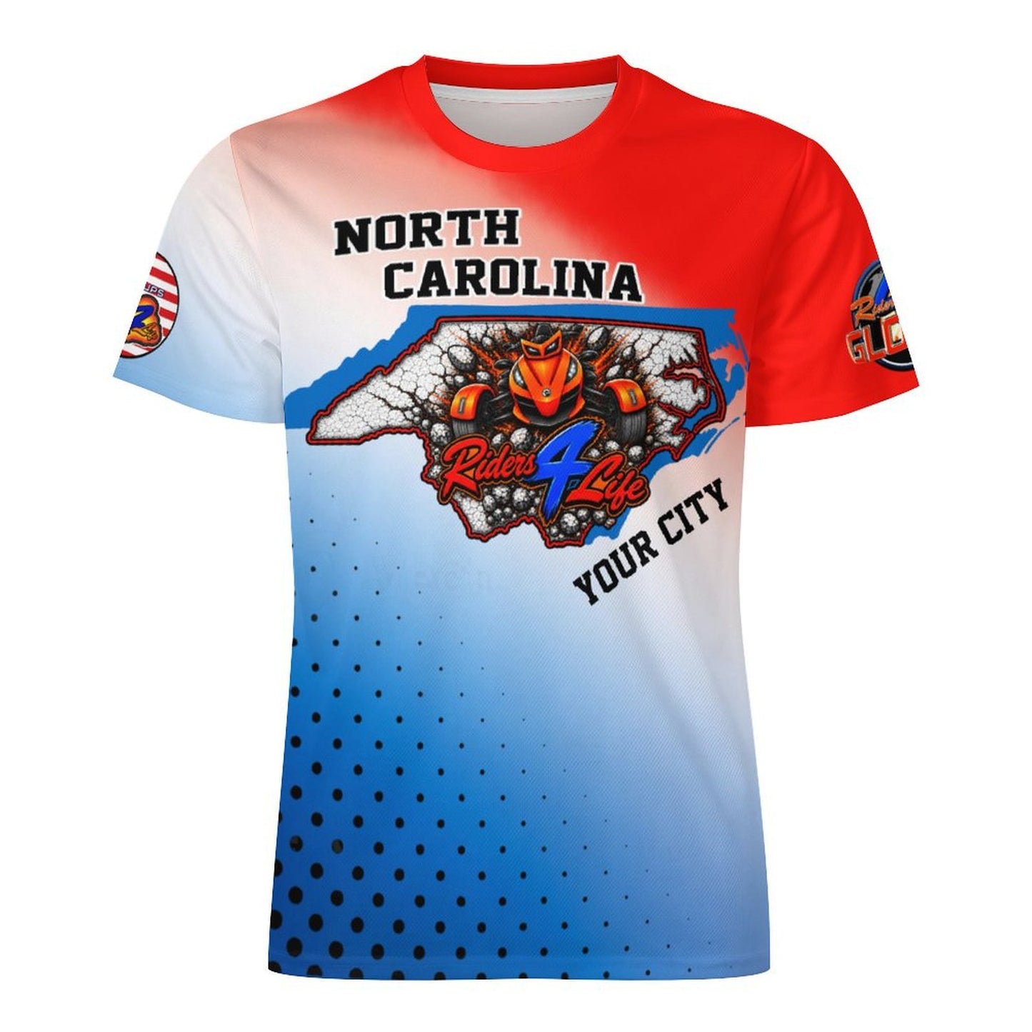R4L State Ice Silk Tee - North Carolina