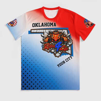 R4L State Ice Silk Tee - Oklahoma