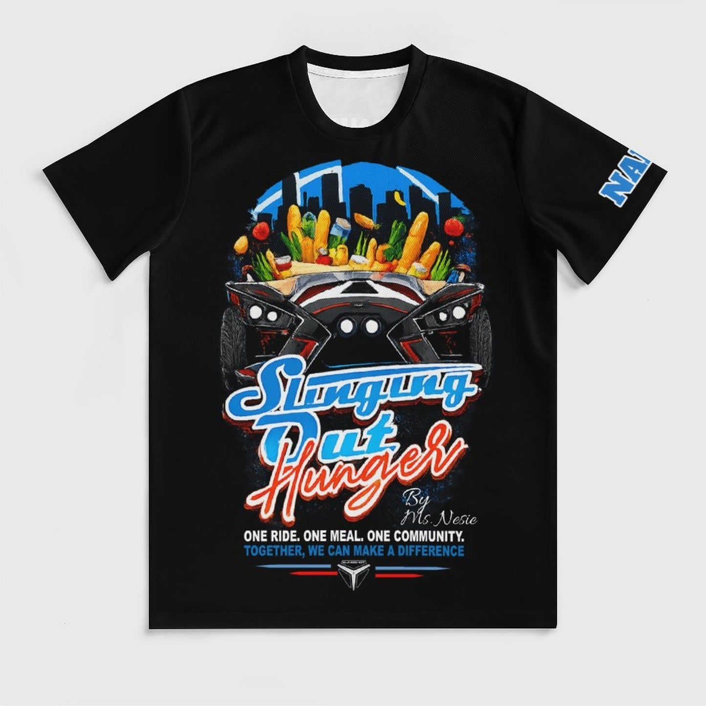 R4L Slinging Out Hunger Ice Silk Tee Blk