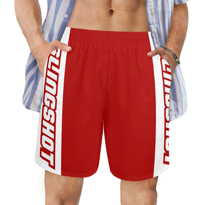 3>2 Mens Pocketed Mesh Lined Slingshot Shorts - 6 Colors