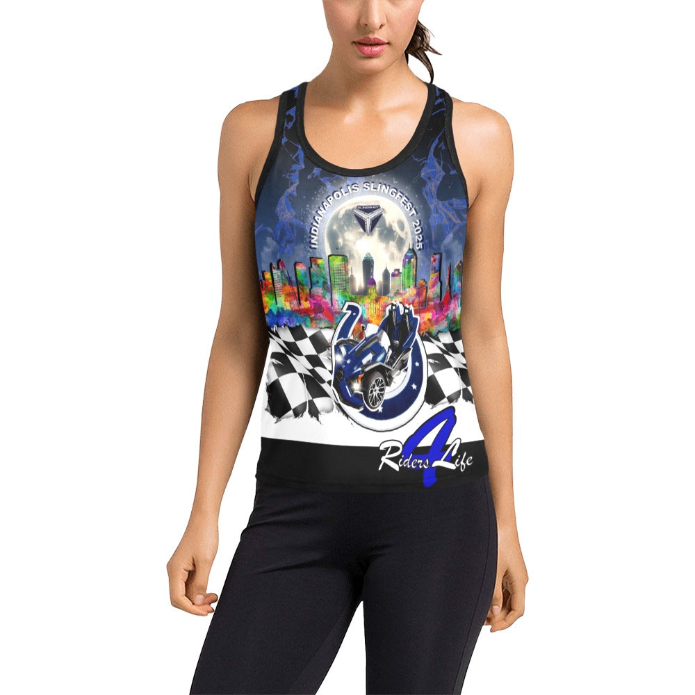 Riders 4 Life Indianapolis Slingfest Racerback Tee