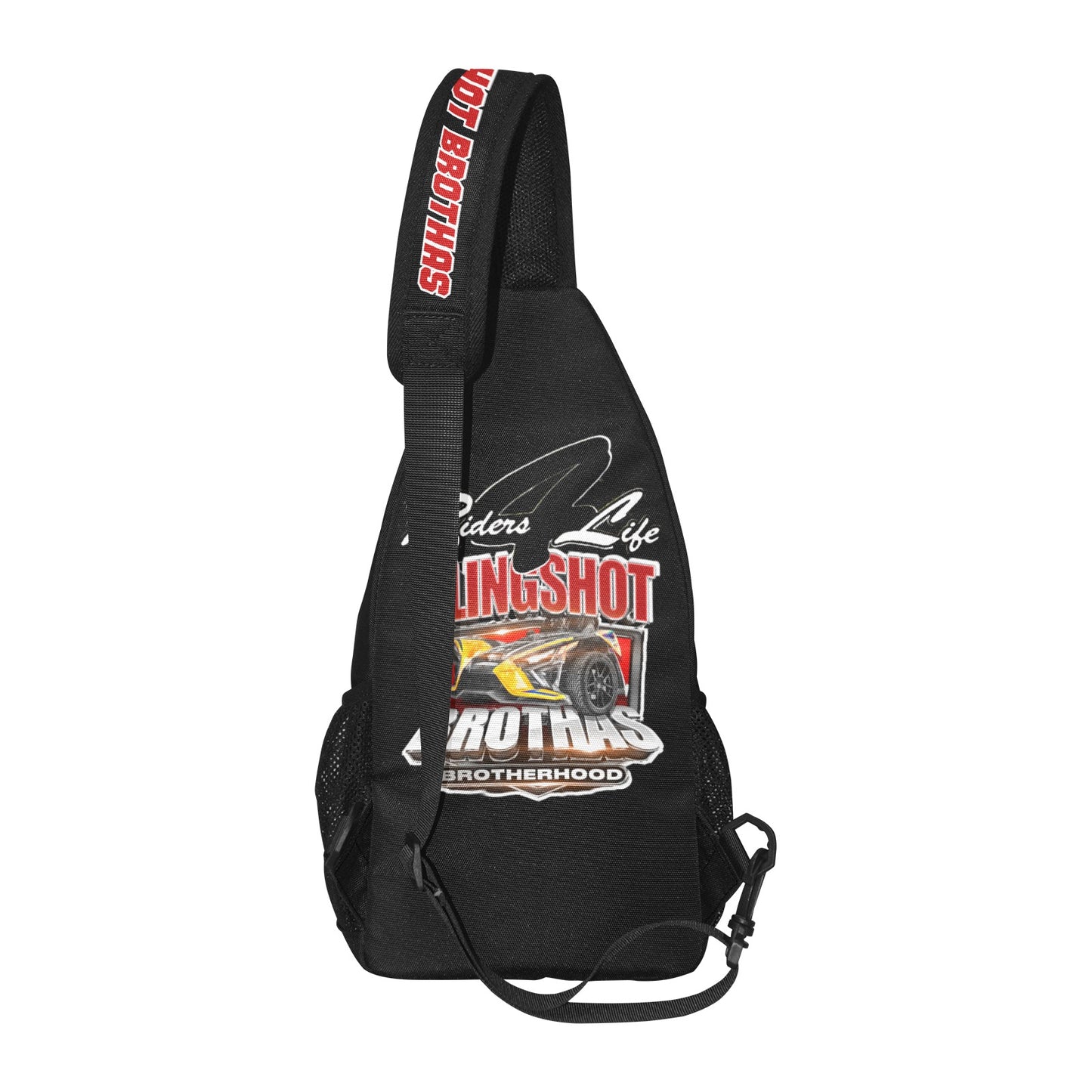 R4L Slingshot Brothas Crossbody Bag Black