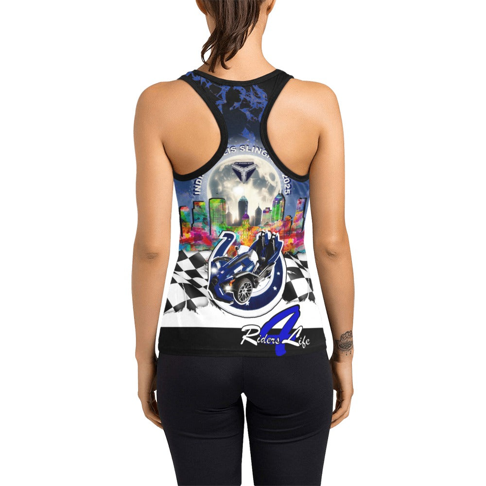 Riders 4 Life Indianapolis Slingfest Racerback Tee