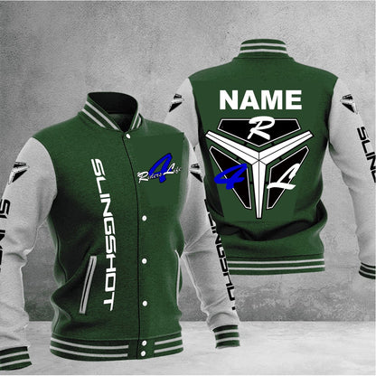 R4L Heavyweight Fleece Embroidered Varsity Jacket - 6 Colors - Add your name.