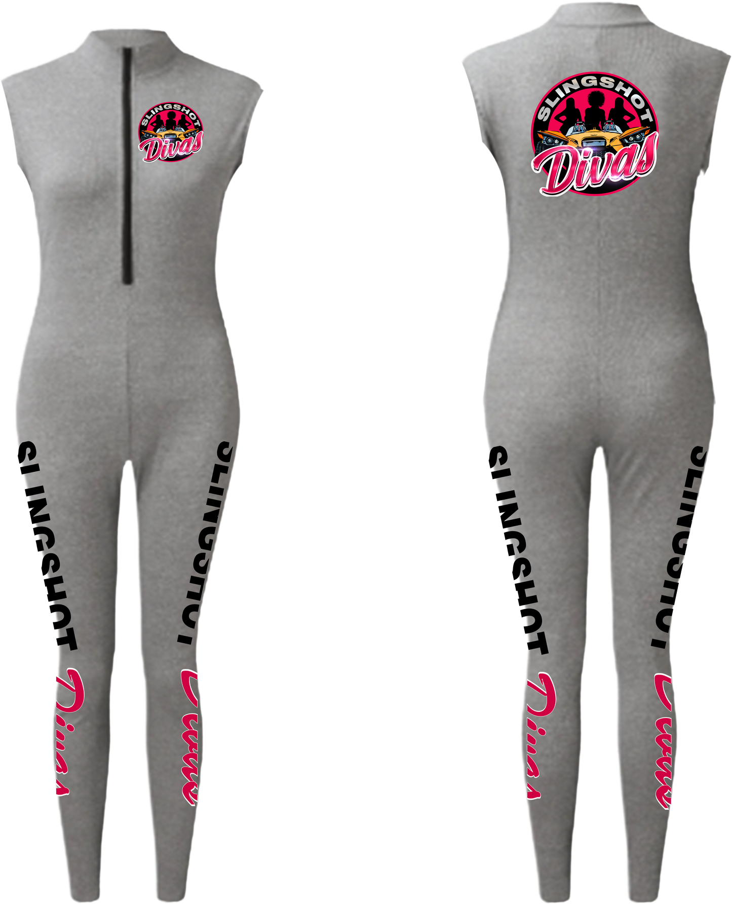 R4L Slingshot Divas One Piece Spandex Jumpsuit