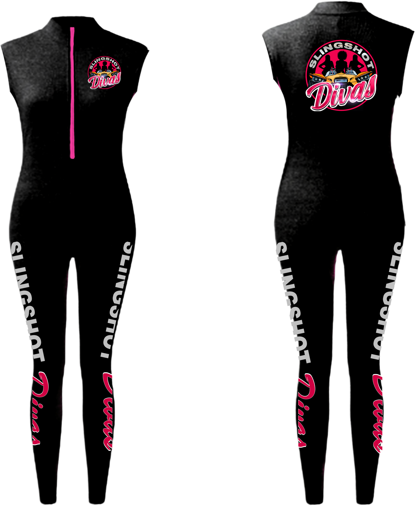 R4L Slingshot Divas One Piece Spandex Jumpsuit