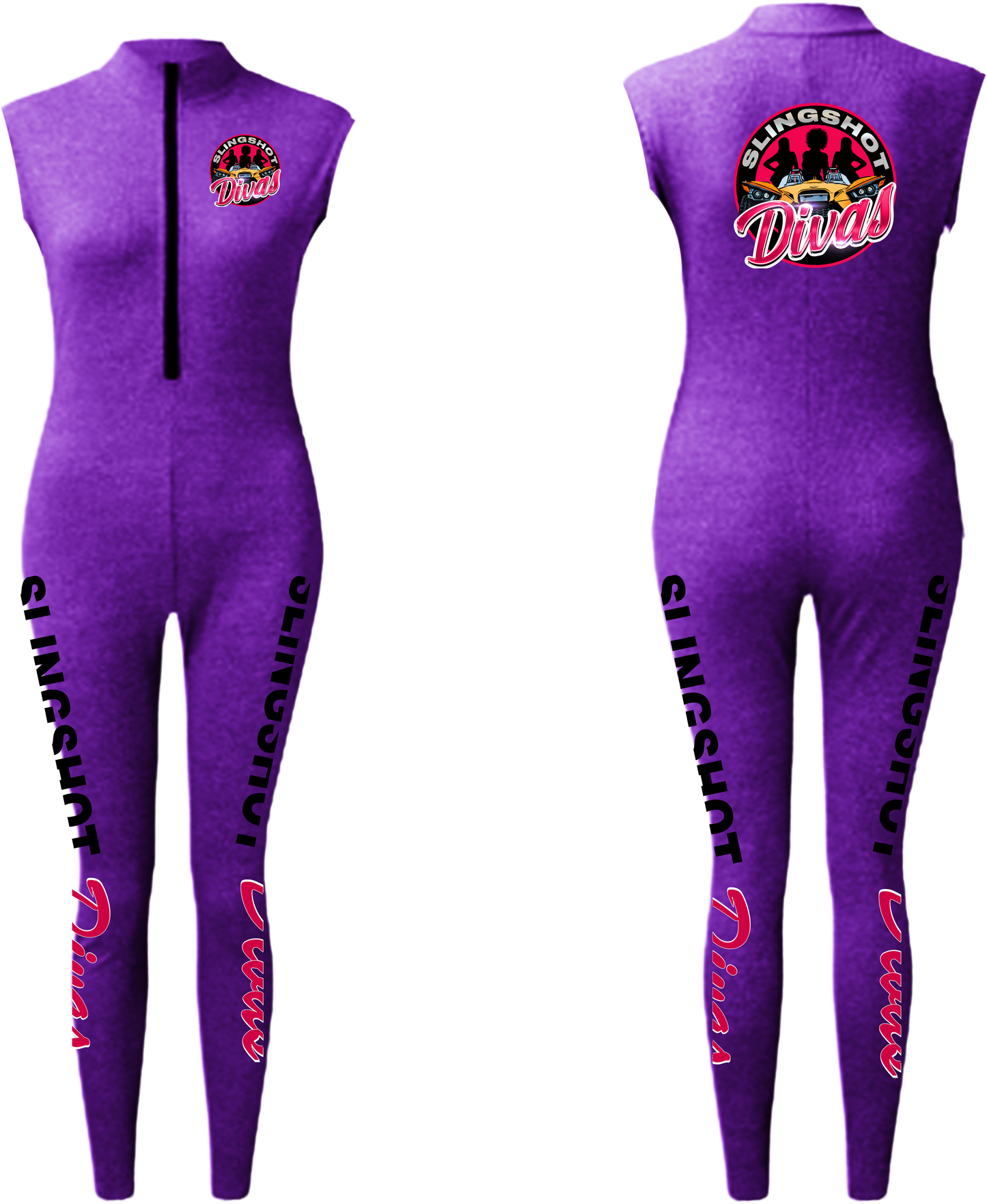R4L Slingshot Divas One Piece Spandex Jumpsuit