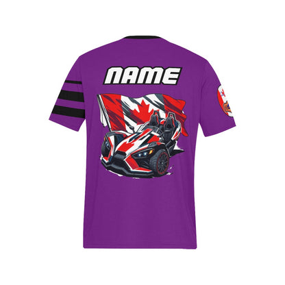 R4L Customizable Canada Tees - Red SS - Add Your Name - 8 Colors