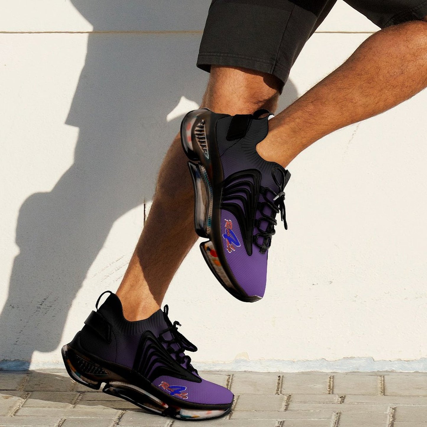 R4L Mesh Sneakers - Purple/Blk