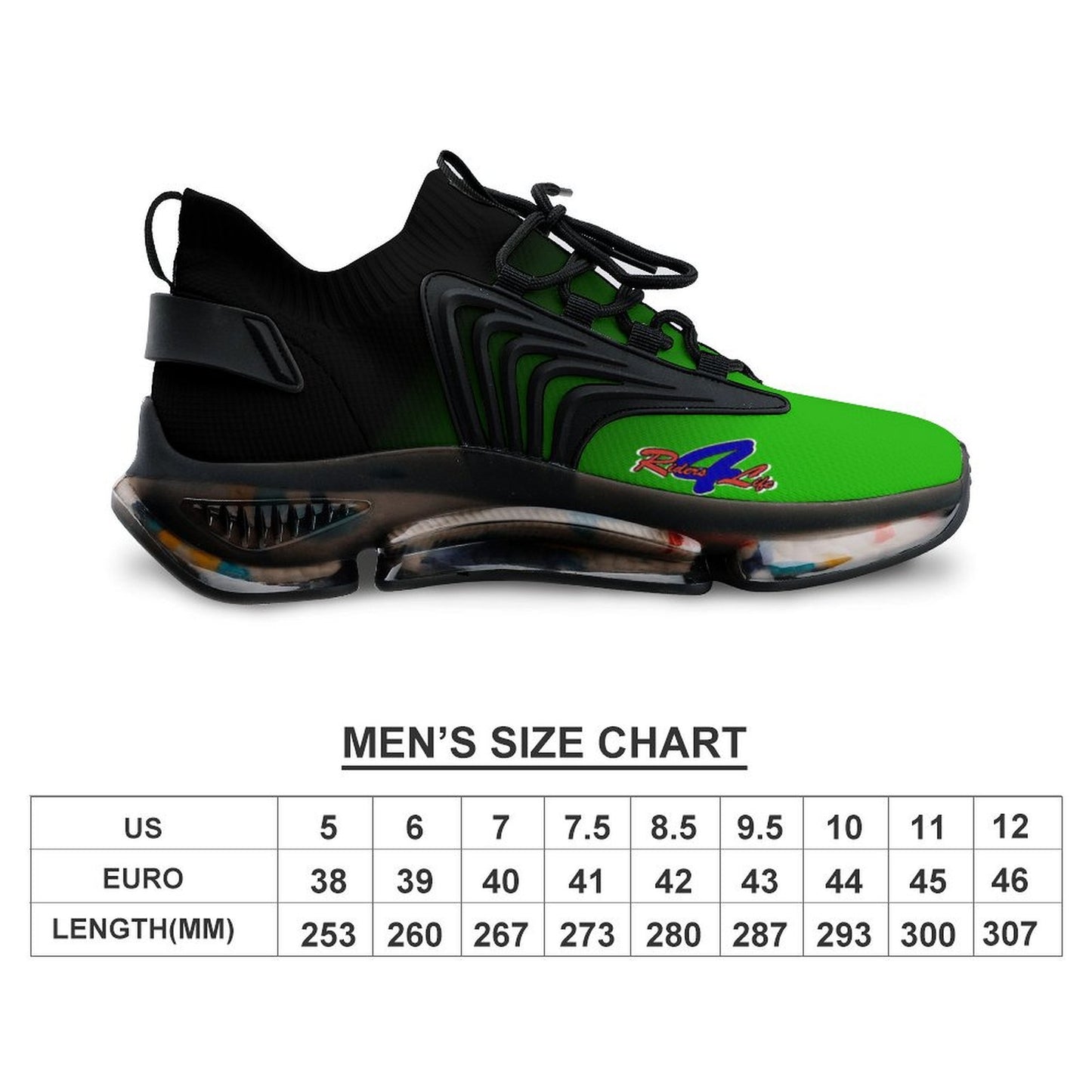 R4L Mesh Sneakers - Green/Blk