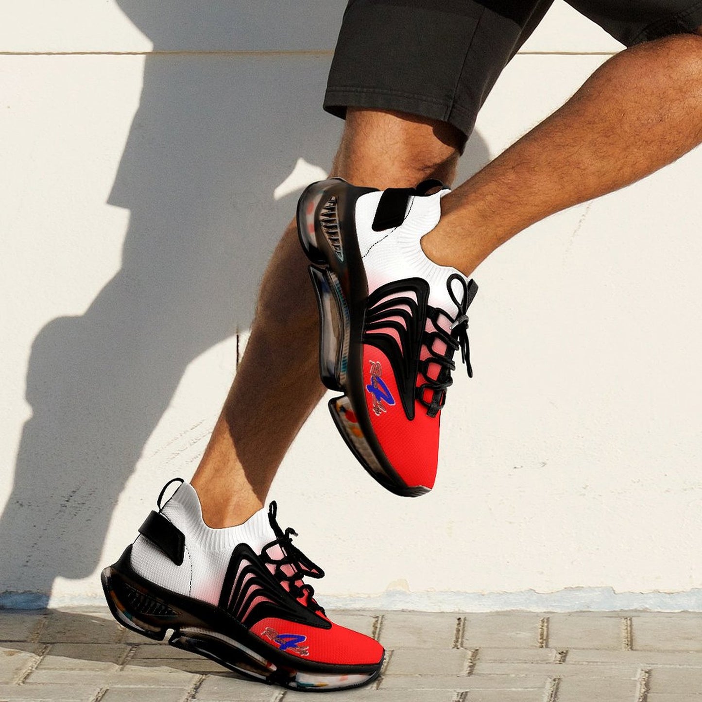 R4L Mesh Sneakers - Red/Wht
