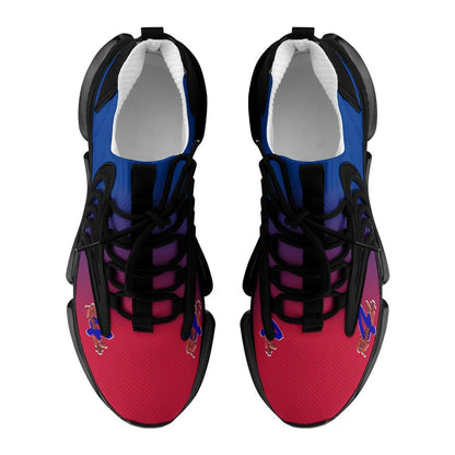 R4L Mesh Sneakers - Red/Blu