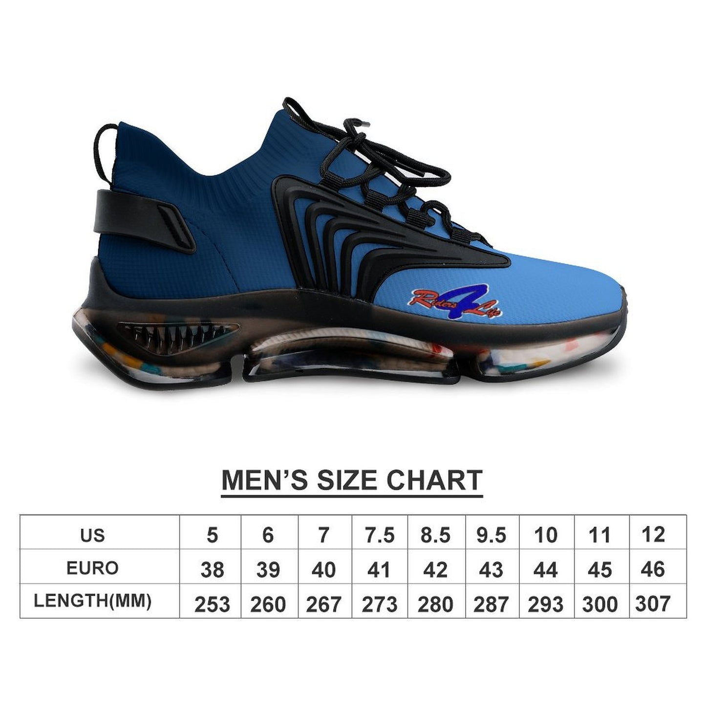 R4L Mesh Sneakers - Sky Blu/Drk Blu