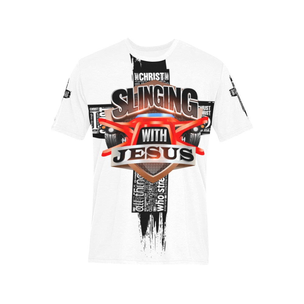R4L Slinging with Jesus Casual Tees - 11 Colors