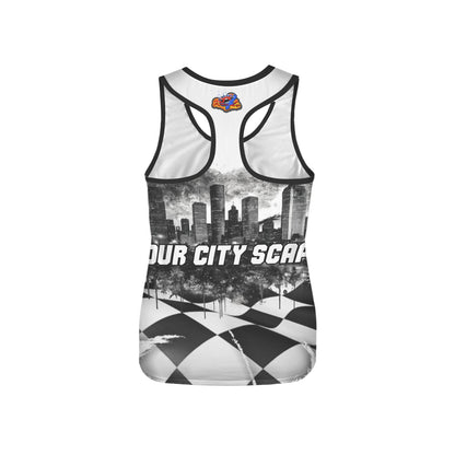 R4L Racerback Tee Monochrome Slingshot