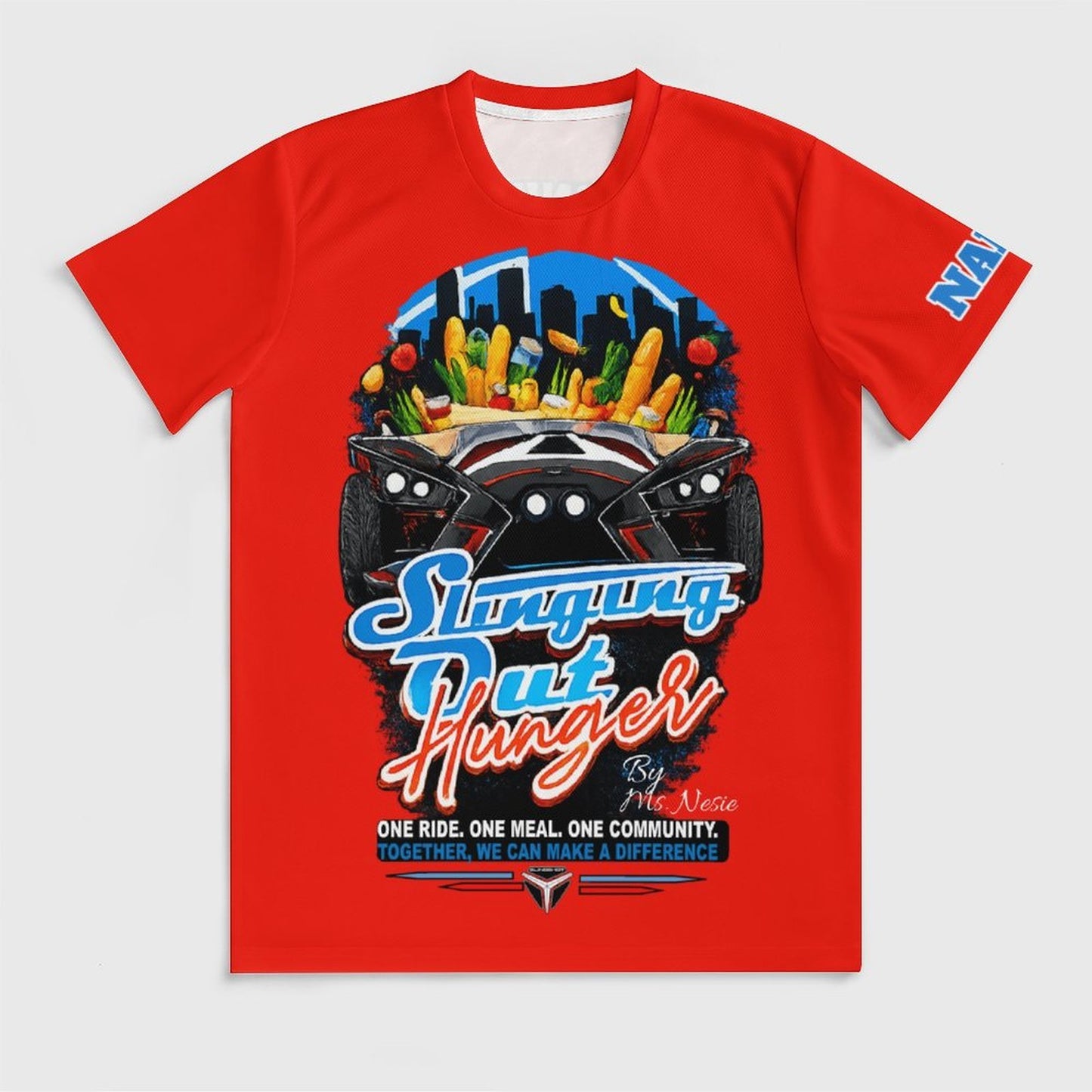 R4L Slinging Out Hunger Ice Silk Tee Red