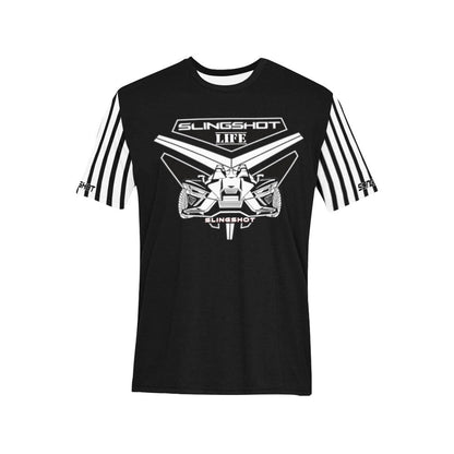 3>2 Slingshot Life Candy-stripe Tees - 5 Colors
