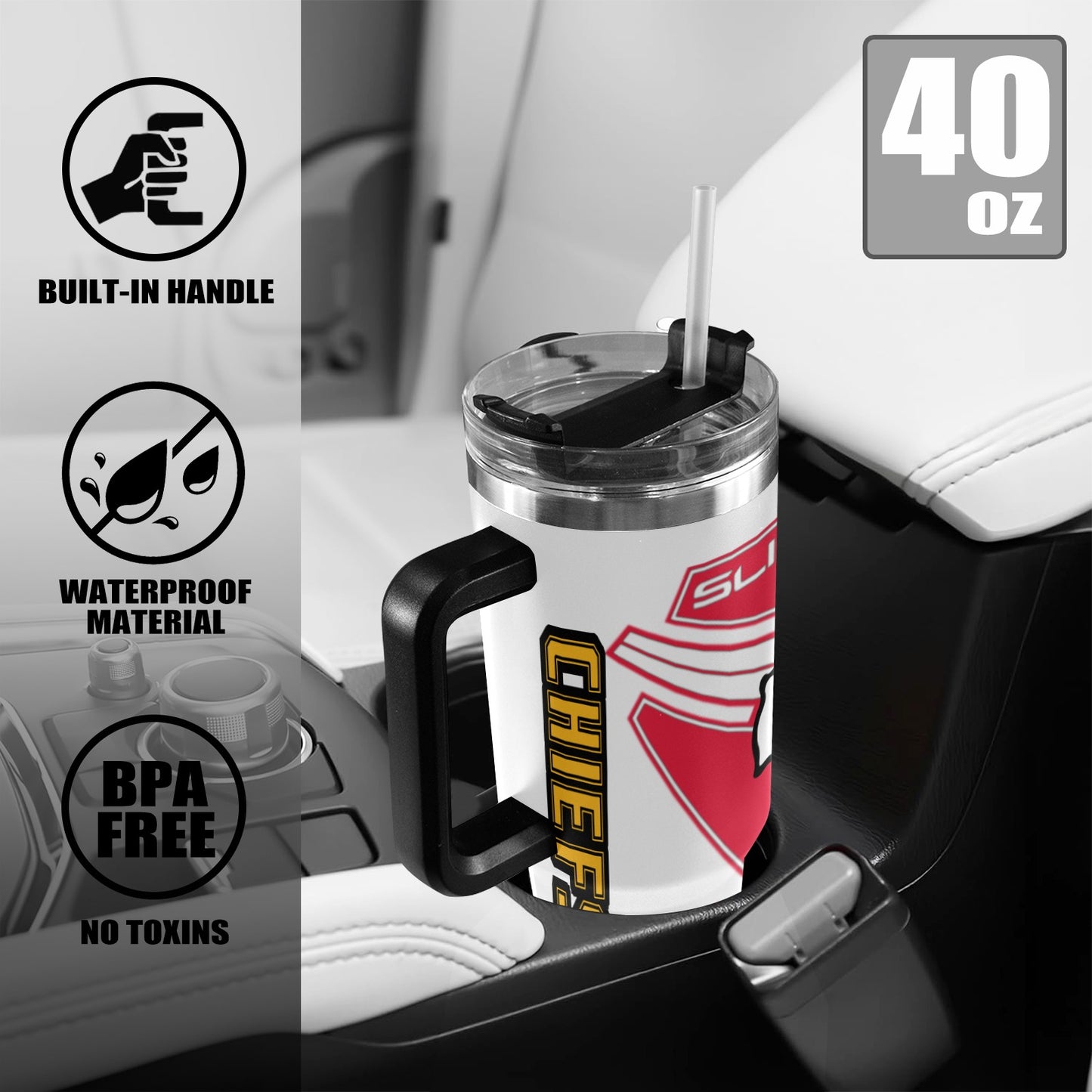 R4L CHIEFS 40OZ TUMBLER 2025