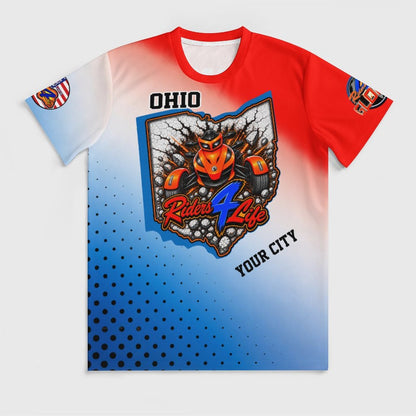 R4L State Ice Silk Tee - Ohio