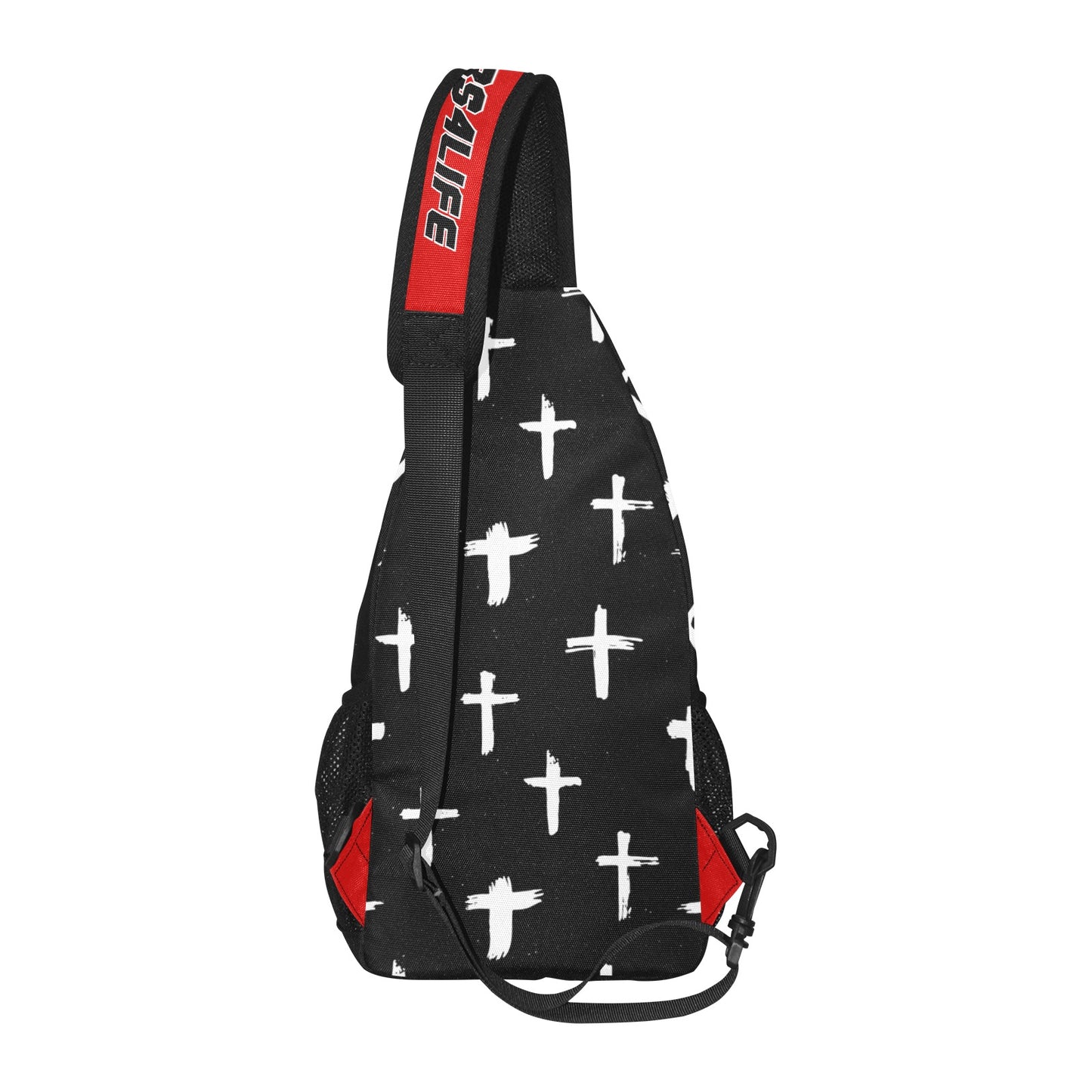 R4L Slinging with Jesus Crossbody Bag Red