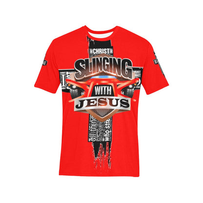 R4L Slinging with Jesus Casual Tees - 11 Colors