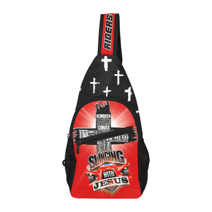 R4L Slinging with Jesus Crossbody Bag Red