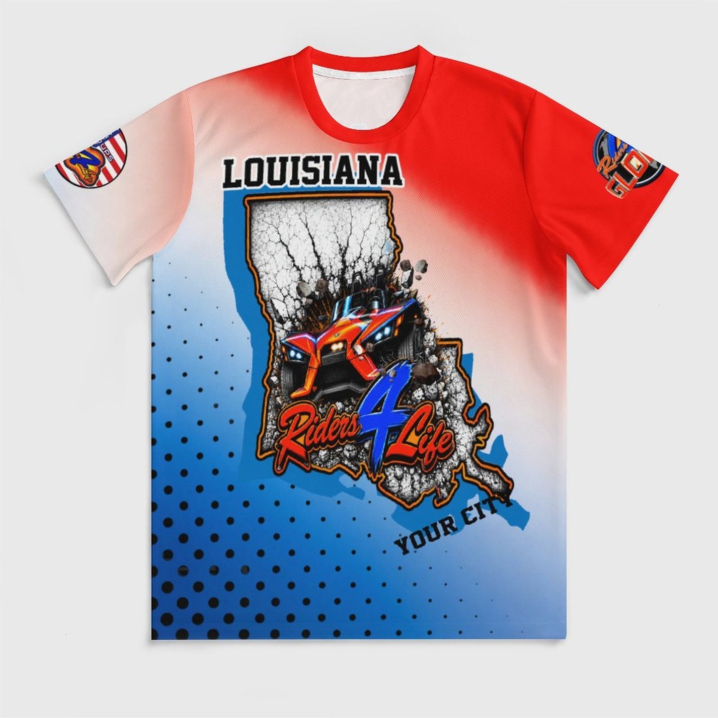 R4L Ice Silk State Design - Louisiana