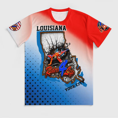 R4L Ice Silk State Design - Louisiana
