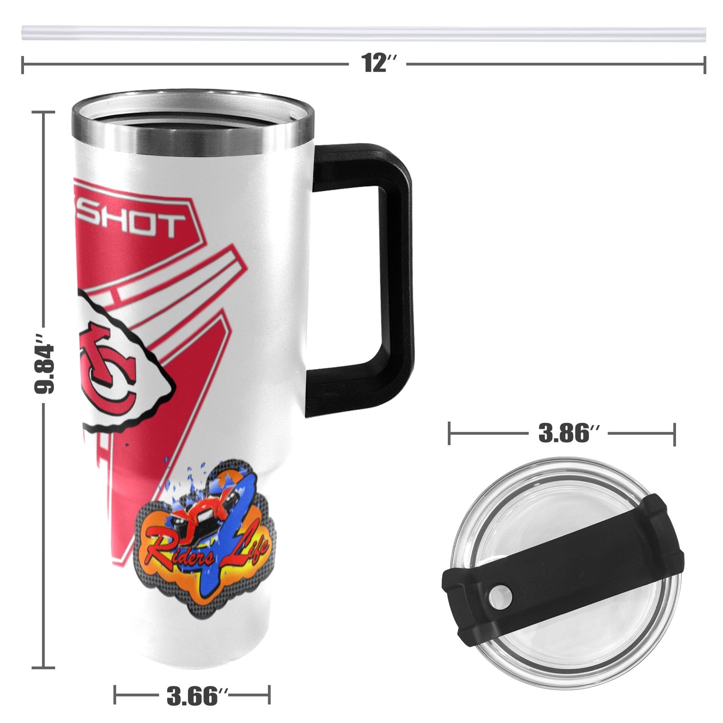 R4L CHIEFS 40OZ TUMBLER 2025