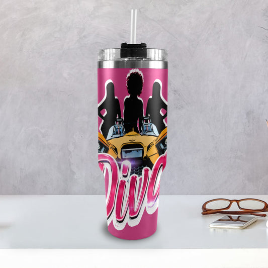 R4L Slingshot Divas 40oz Stainless Steel Stanley Mug 40oz Tumbler with Black Handle