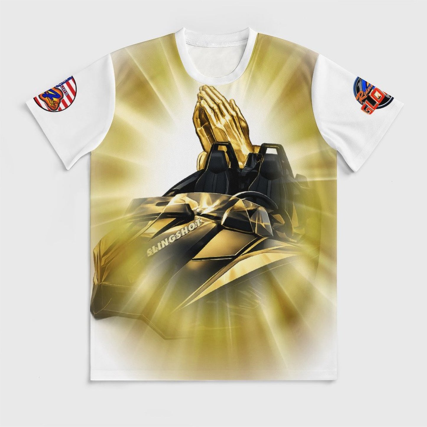 R4L Ride with Faith Ice Silk Tee - Wht