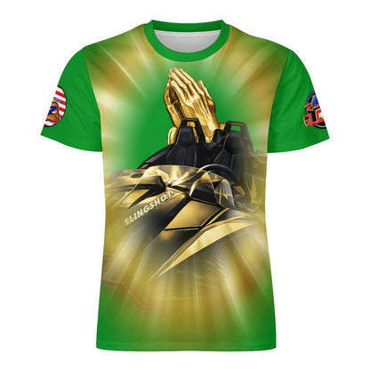 R4L Ride with Faith Ice Silk Tee - Grn