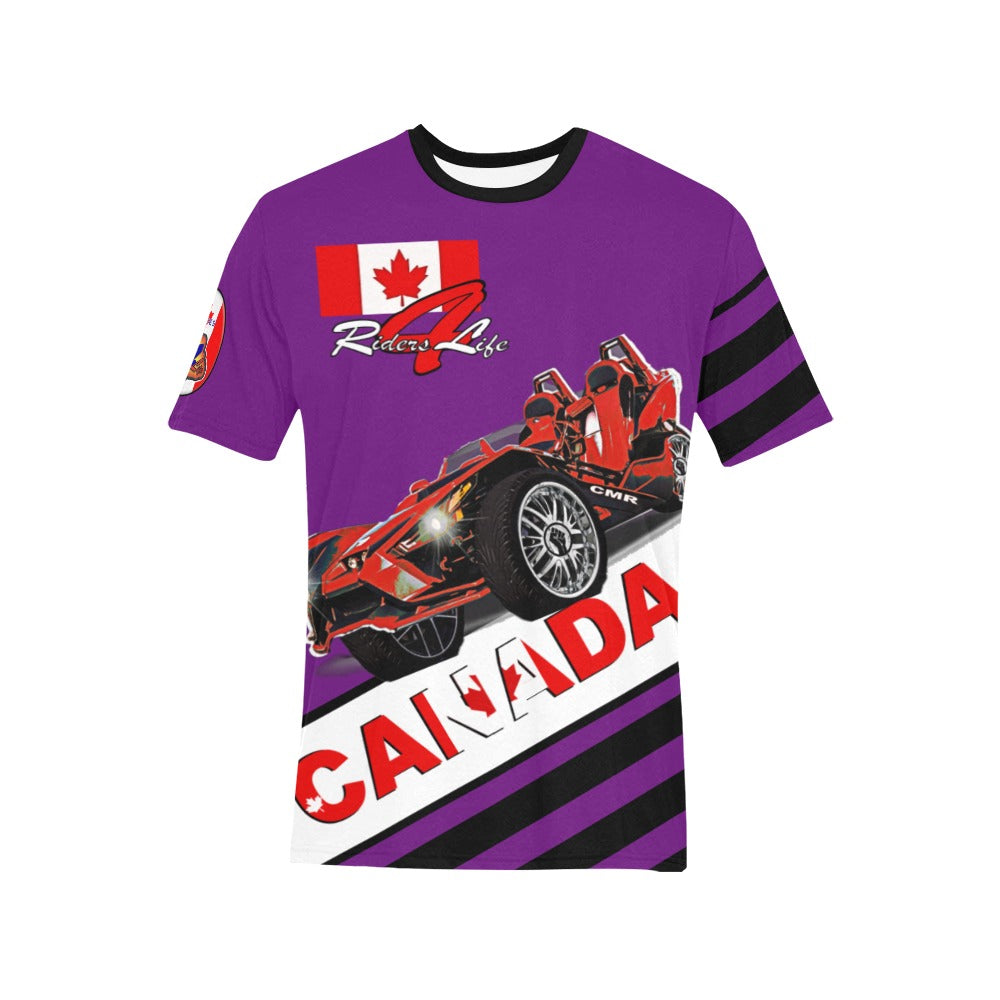 R4L Customizable Canada Tees - Red SS - Add Your Name - 8 Colors