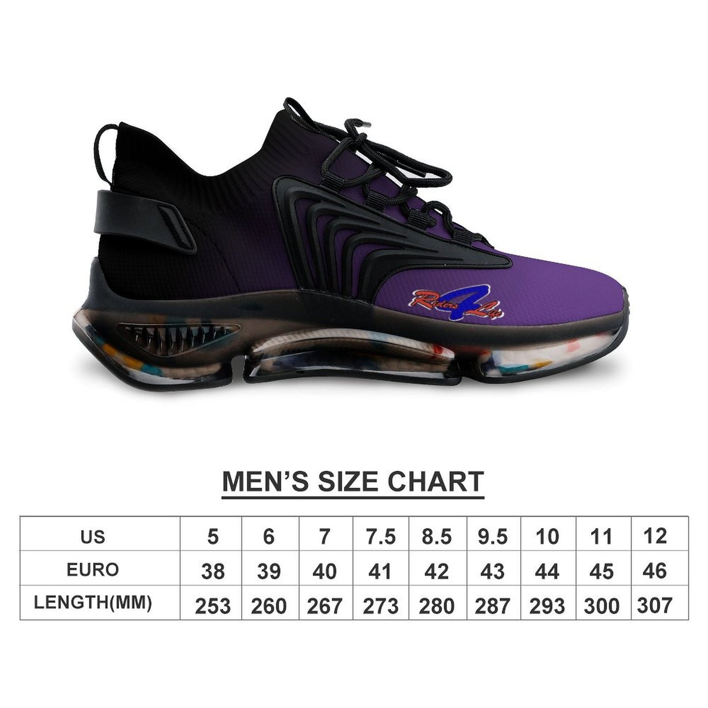 R4L Mesh Sneakers - Purple/Blk