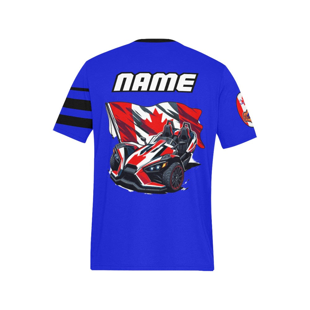 R4L Customizable Canada Tees - Red SS - Add Your Name - 8 Colors