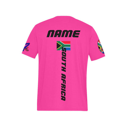 R4L South Africa Tees - Blk SS - Add Your Name - 9 Colors