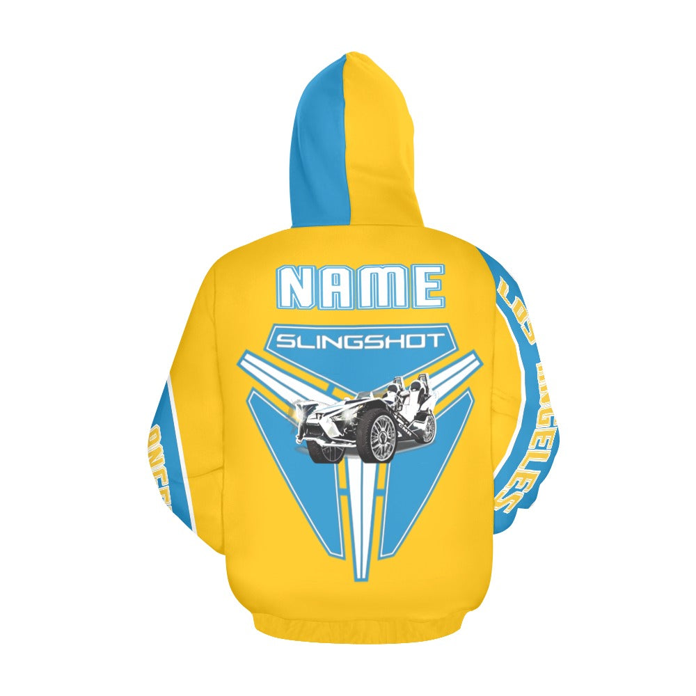 R4L Chargers Heavyweight Dry Fit Hoodie